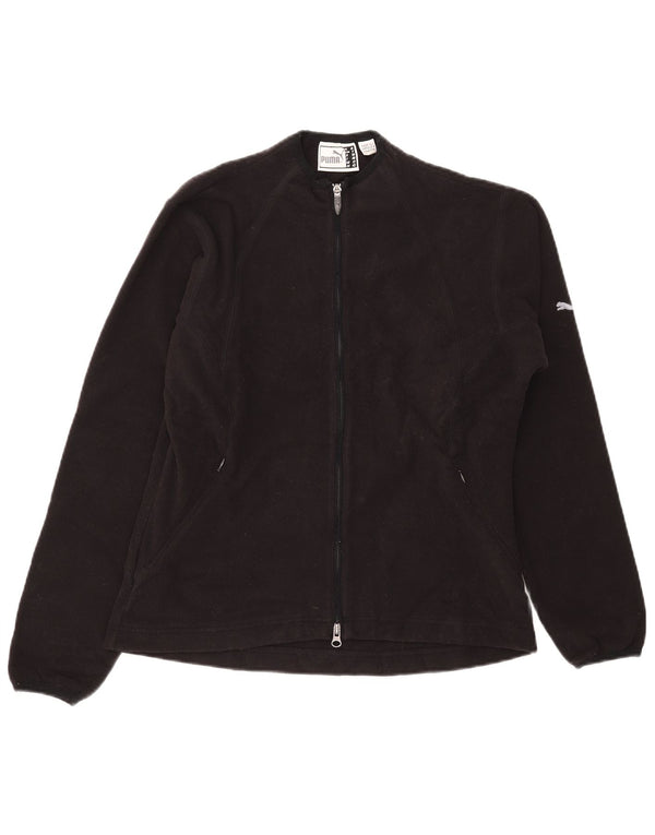 Jaqueta de lã feminina Puma UK 12 poliéster preto médio