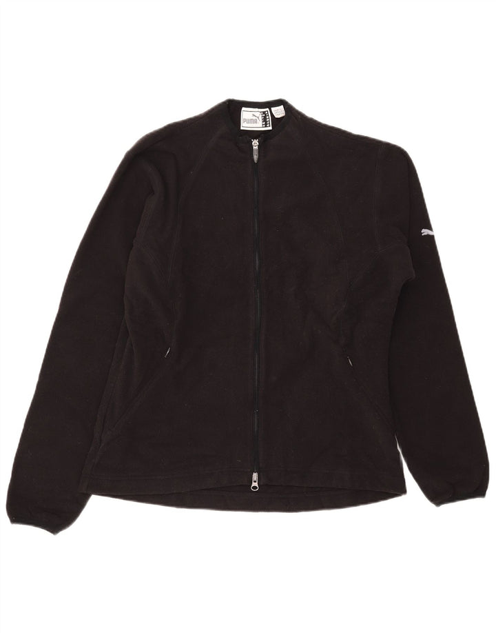 Jaqueta de lã feminina Puma UK 12 poliéster preto médio