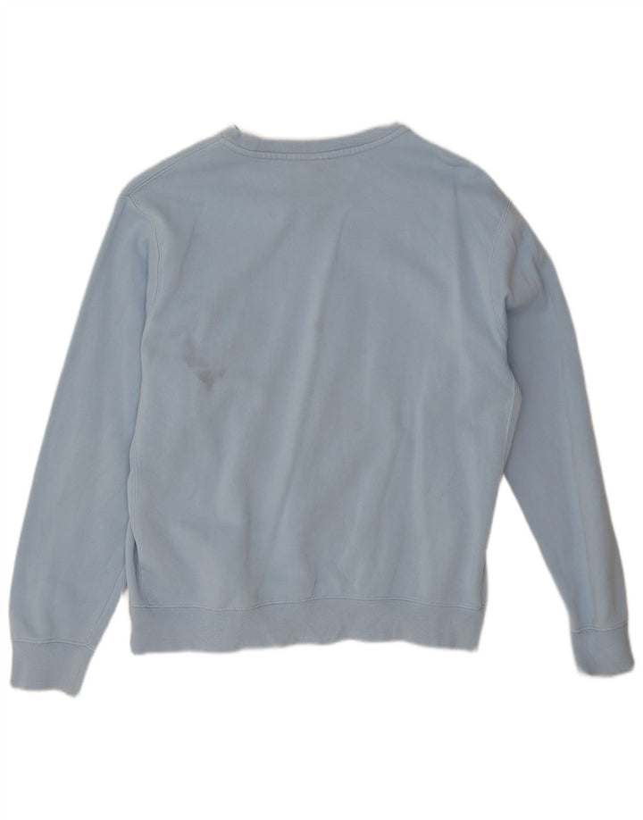 Nike Mens Moletom Jumper Médio Algodão Azul