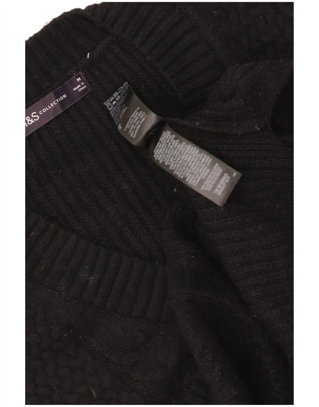 Regata masculina Marks & Spencer com colete médio poliéster azul marinho