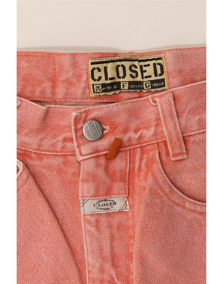 FECHADO Jeans Cônico Feminino IT 44 Médio W26 L29 Rosa