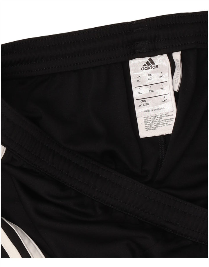 Adidas Masculino Climalite Sport Shorts 2XL Preto Colorblock Poliéster