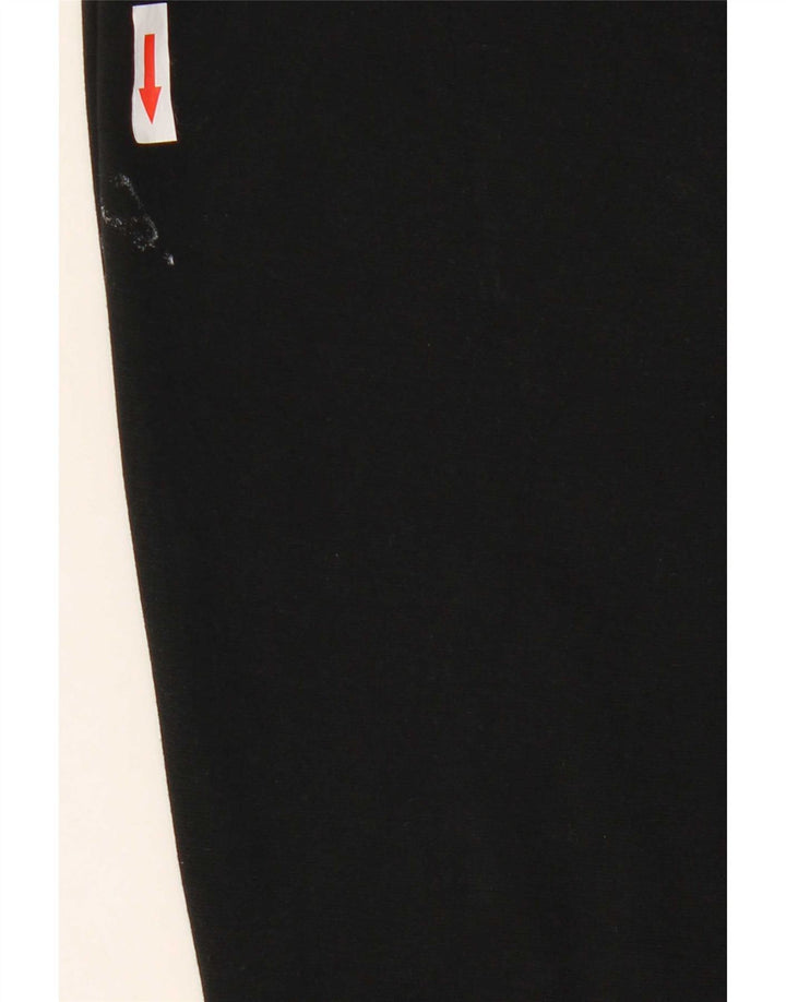 Calça de treino feminina Marks & Spencer Reino Unido 12 viscose preta média