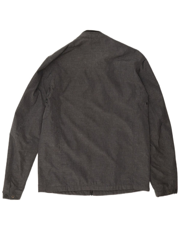 Jaqueta bomber masculina Ted Baker tamanho 2 poliamida cinza pequena