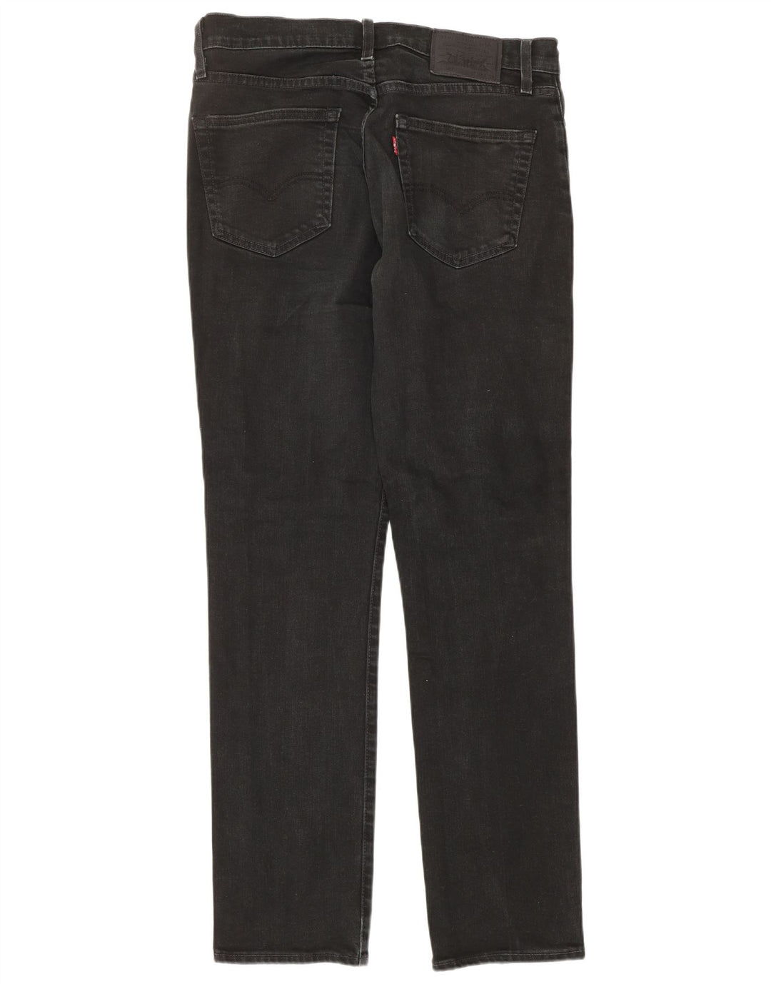 LEVI'S Mens 571 Slim Jeans W32 L32 Black Cotton