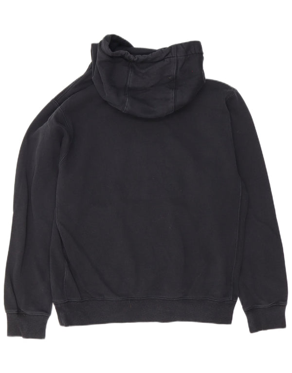 Nike Mens Hoodie Jumper Pequeno Algodão Preto