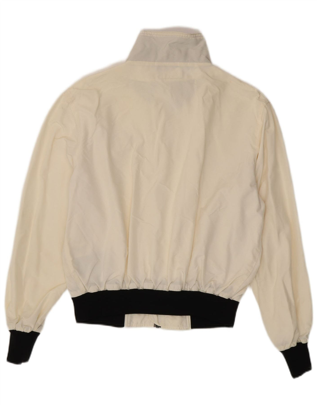 Jaqueta bomber feminina superdimensionada Refrigiwear UK 10 Small White Colourblock