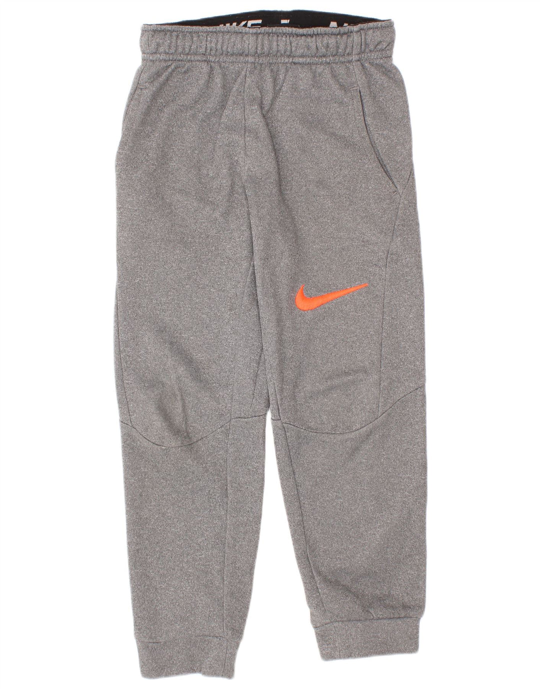 Calça de treino Nike Boys Dri Fit Joggers 5-6 anos cinza médio manchado