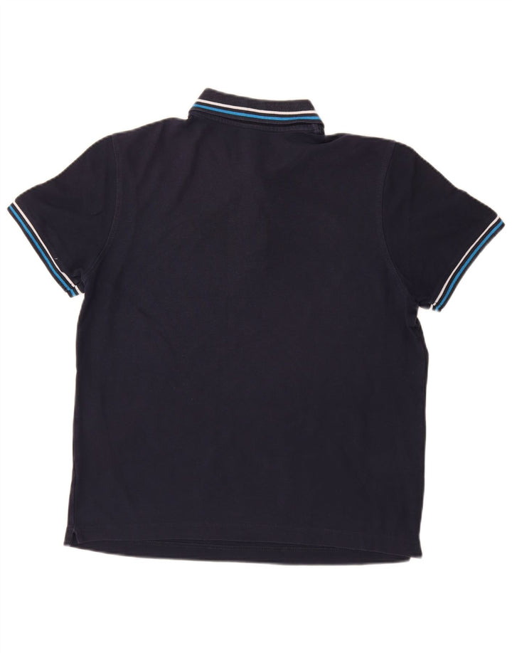 Camisa polo masculina Lotto pequena azul marinho
