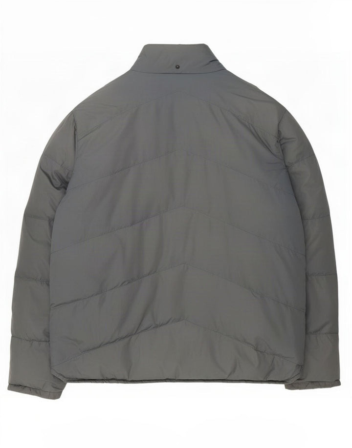 Jaqueta acolchoada masculina Fila UK 42 XL cinza poliamida