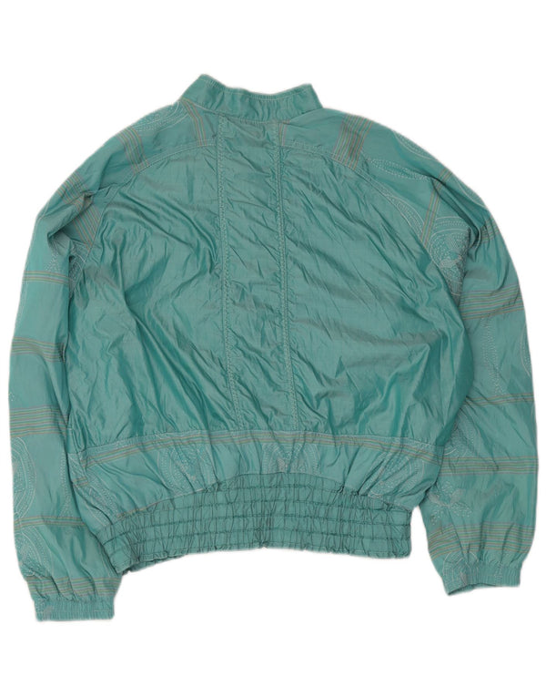 Jaqueta feminina Ellesse IT 44 algodão paisley verde médio