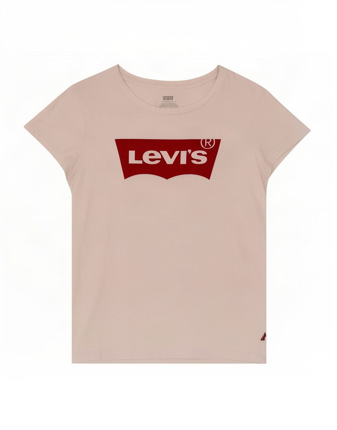 Camiseta feminina gráfica Levi's UK 12 médio branco