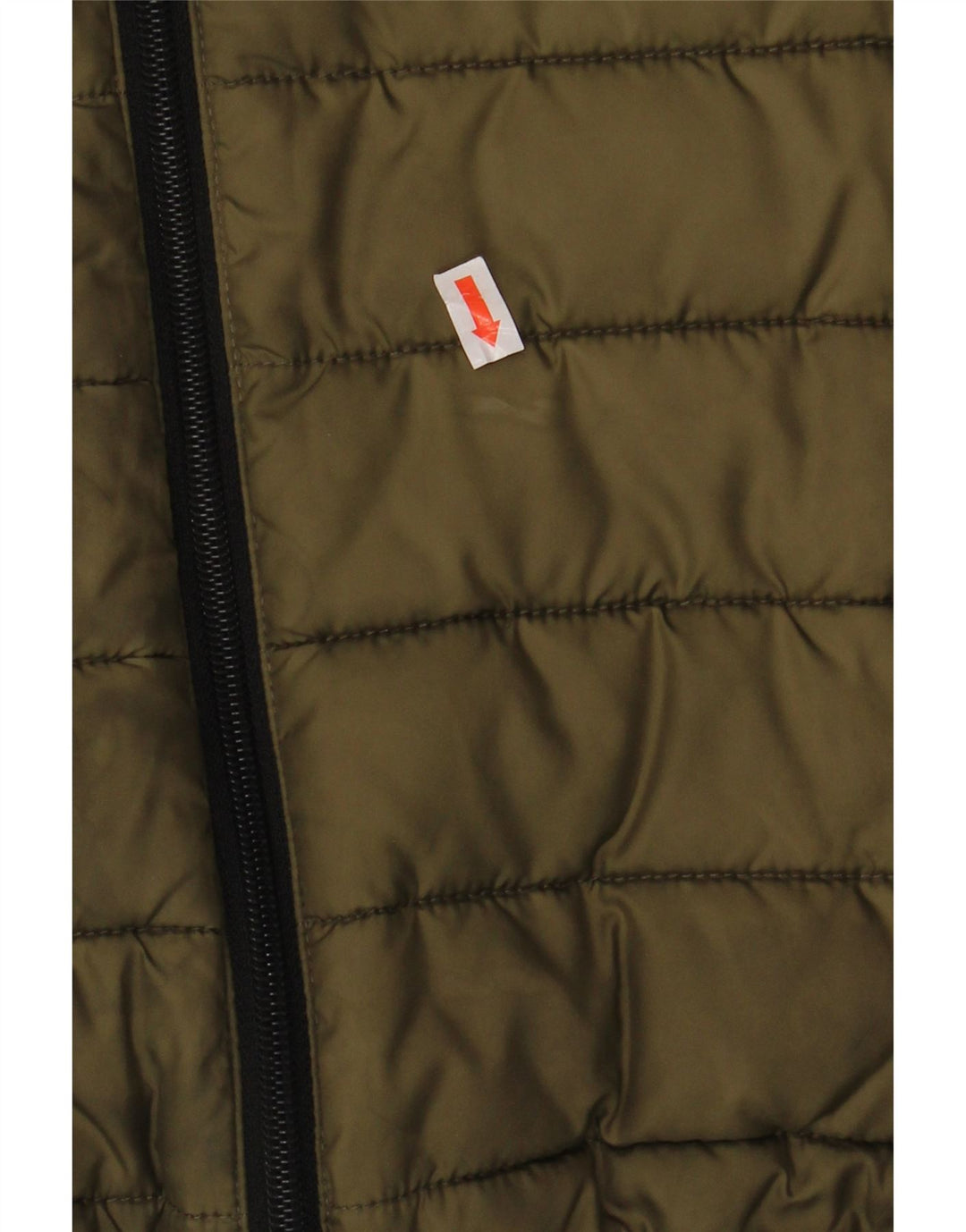 Jaqueta acolchoada masculina Ellesse UK 36 poliéster cáqui pequeno