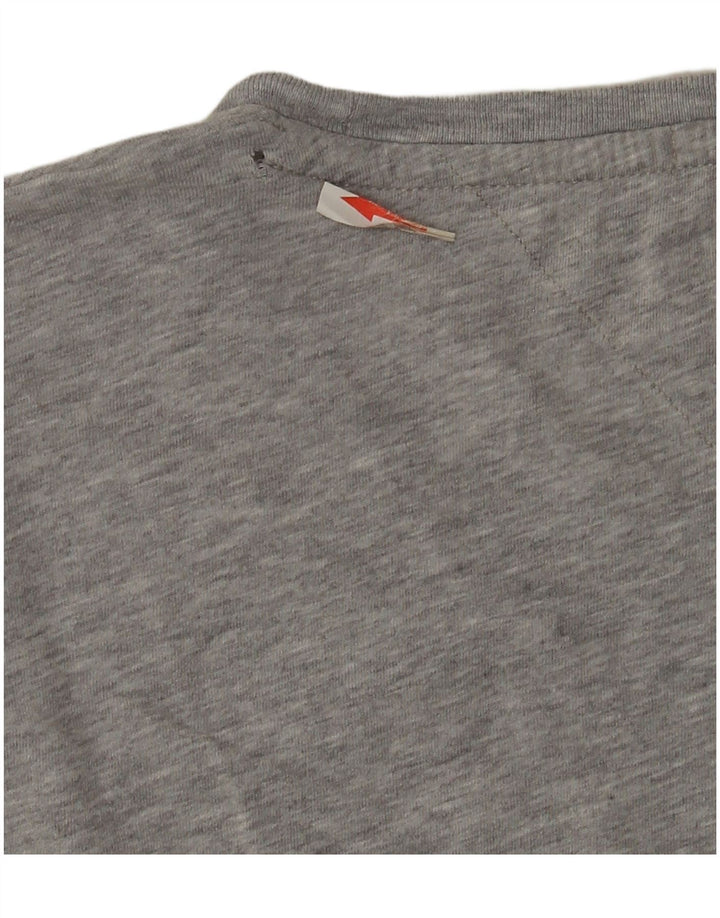 Camiseta masculina Tommy Hilfiger Regular Fit Top XL cinza manchado
