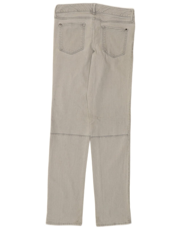 Eddie Bauer Jeans Skinny Feminino EUA 2 XS W28 L31 Cinza