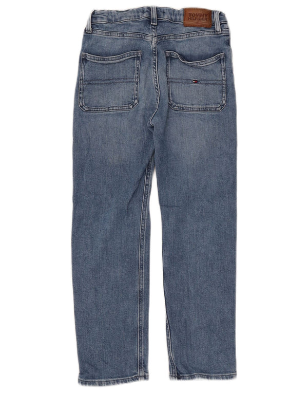 Tommy Hilfiger Meninos Jeans retos 9-10 anos W25 L22 Azul Algodão