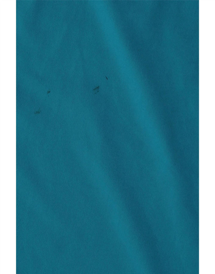 ADIDAS Masculino Climalite Zip Neck Moletom Jumper XL Azul Poliéster