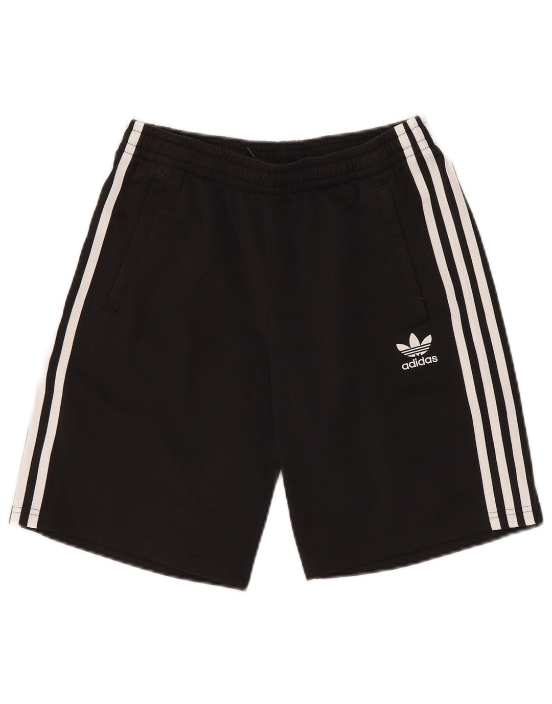 Shorts esportivos Adidas meninos 13-14 anos preto poliéster