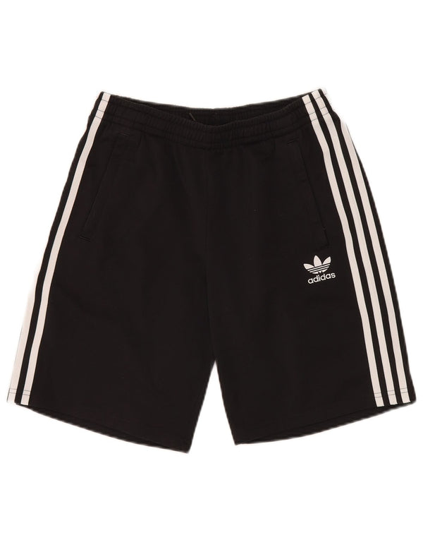 Shorts esportivos Adidas meninos 13-14 anos preto poliéster