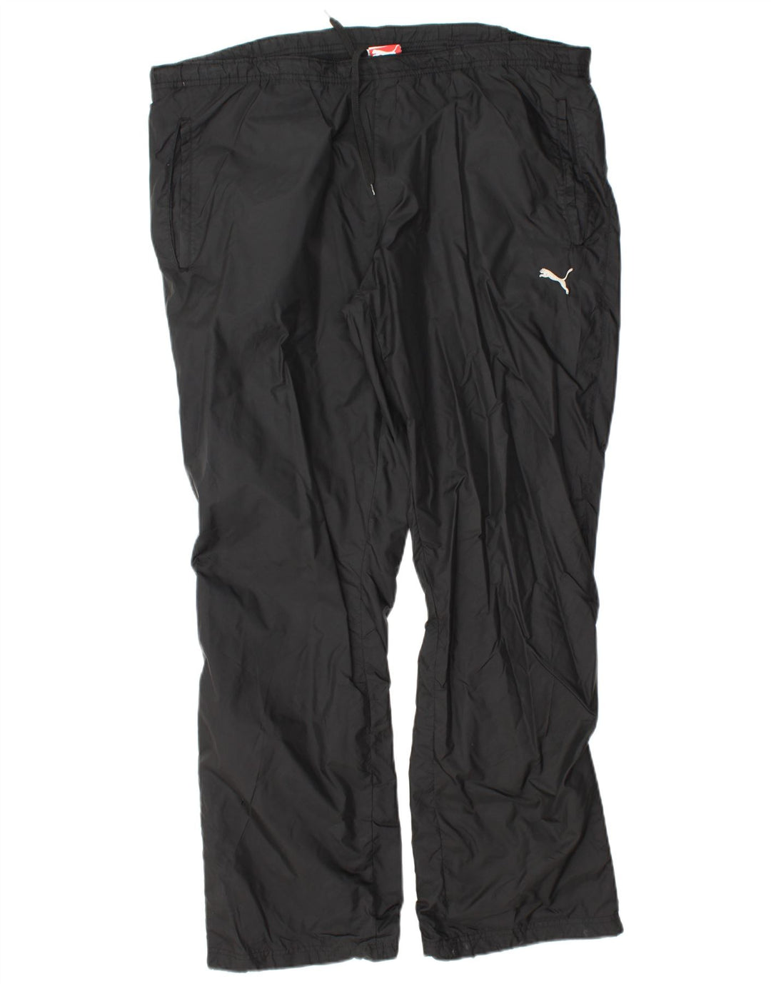 Calça de treino masculina PUMA grande nylon preto
