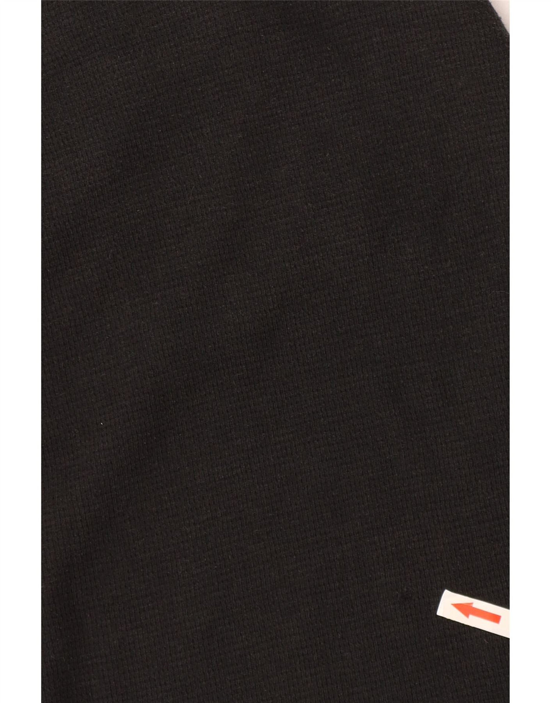 Ralph Lauren Top masculino de manga comprida grande algodão preto