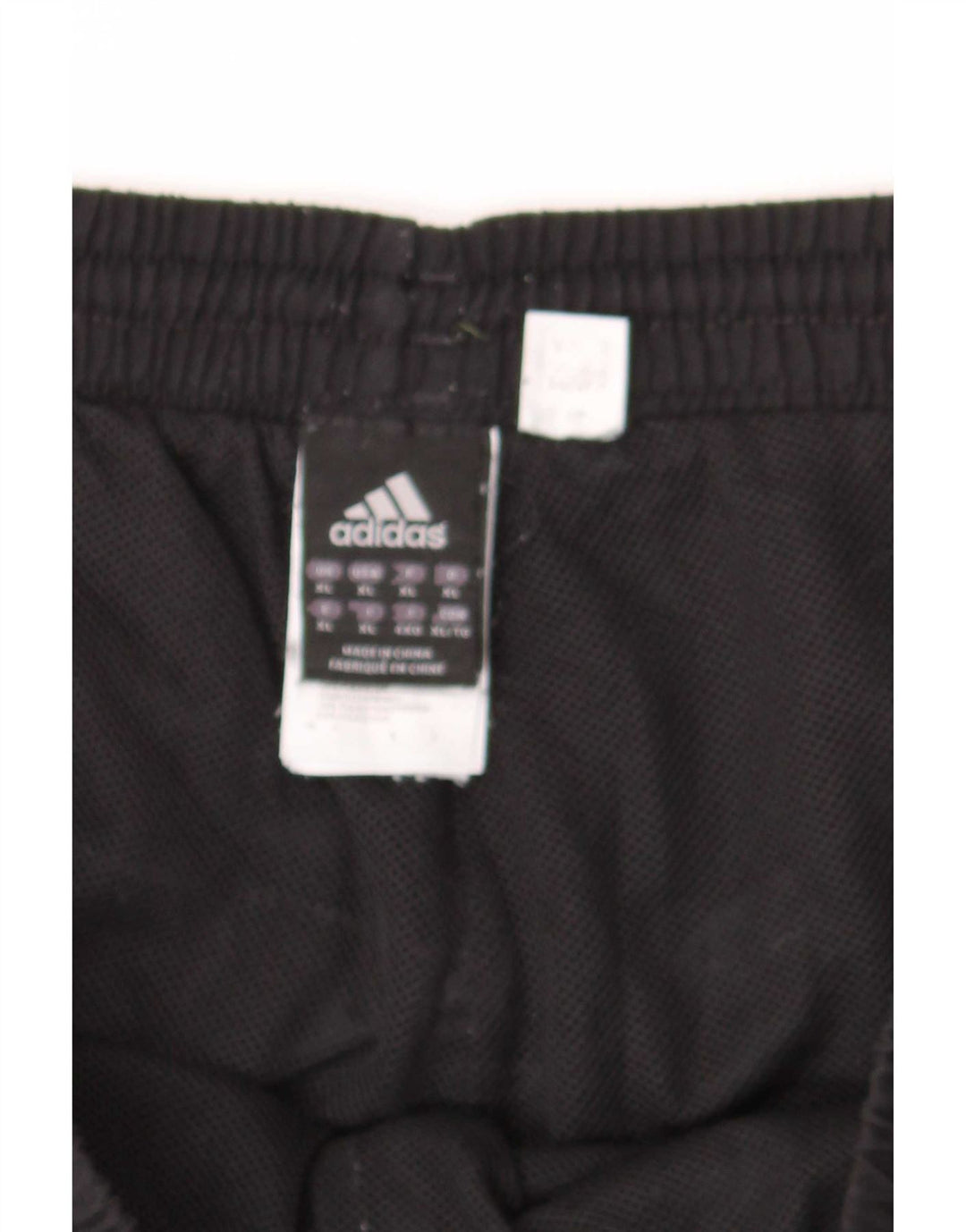 Shorts esportivos masculinos Adidas XL preto poliéster
