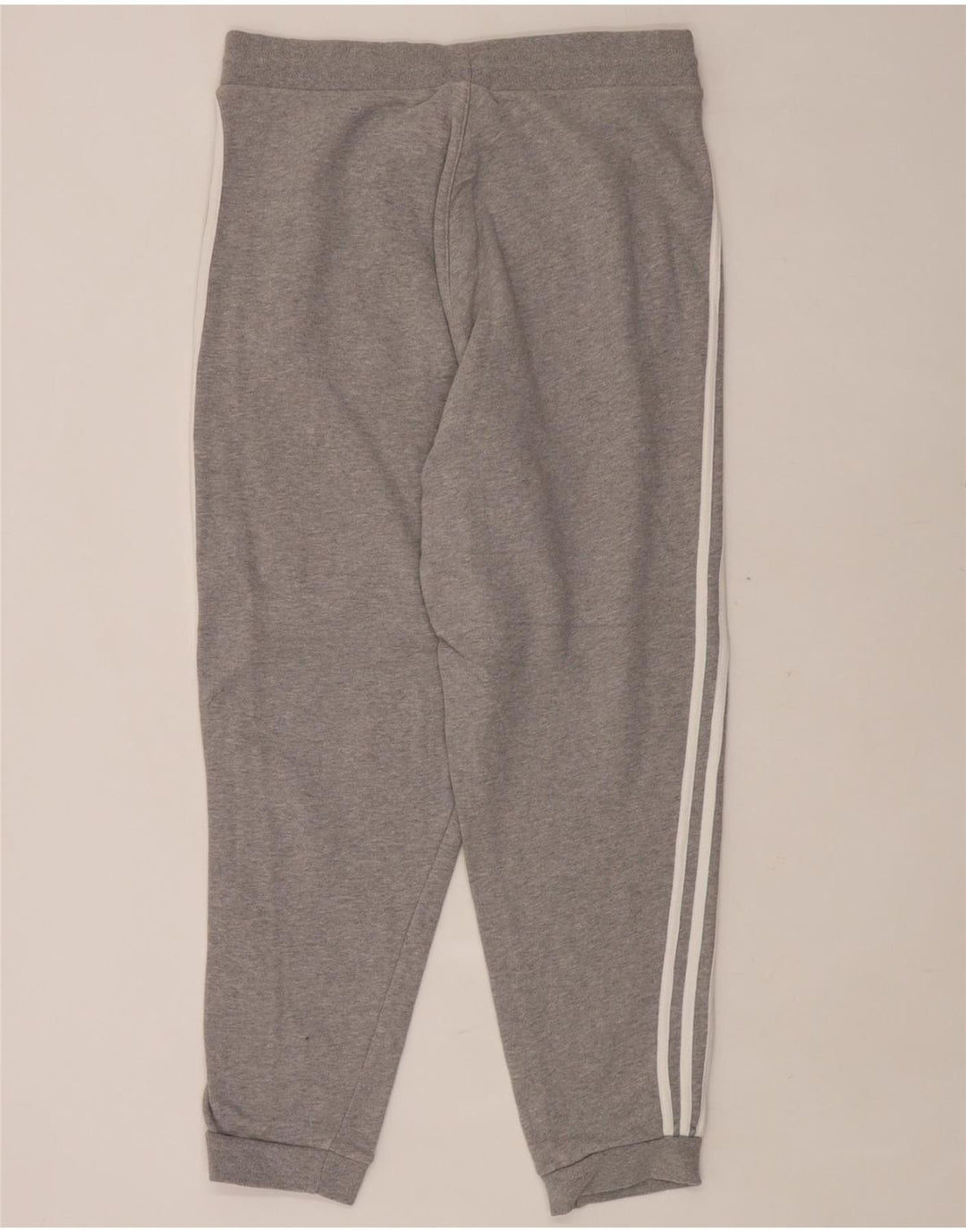 Calças de treino masculinas ADIDAS Joggers grandes de algodão cinza