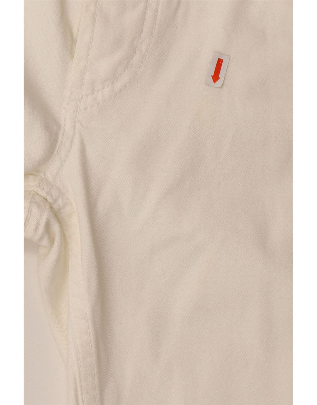 DOLCE & GABBANA Jeans retos masculinos W34 L32 algodão branco