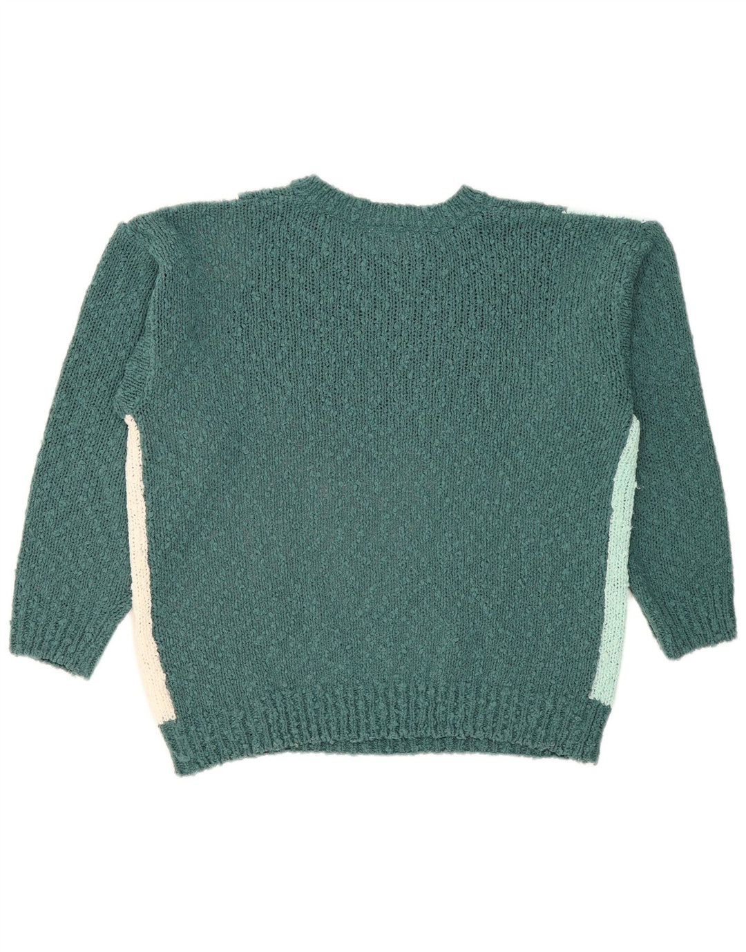 Suéter feminino Nuova Moda com gola redonda e gola redonda IT 44/46 verde grande