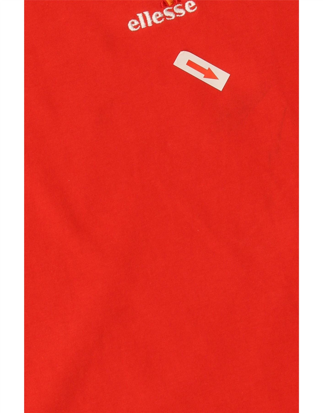 Camiseta masculina Ellesse Top médio algodão vermelho