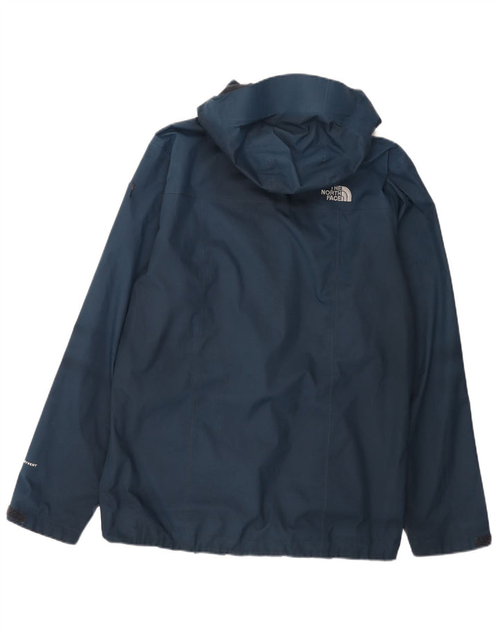 Jaqueta de chuva masculina com capuz The North Face UK 38 poliéster azul marinho médio