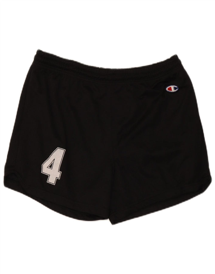 Shorts esportivos masculinos Champion grande poliamida preta