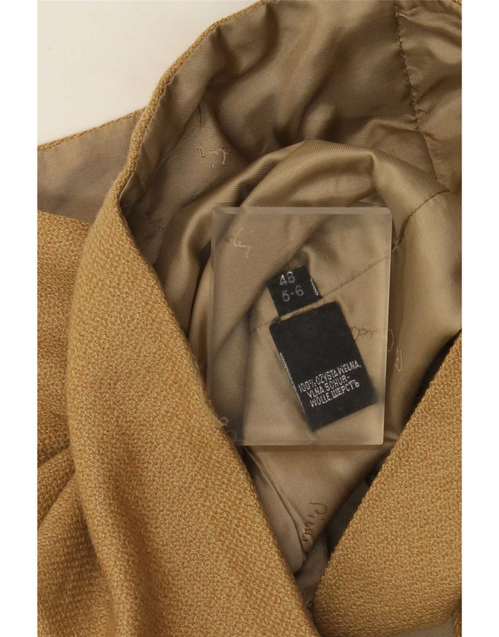 Colete masculino Pierre Cardin IT 48 lã marrom médio