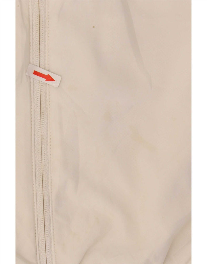 Puma Mens Treino Top Jaqueta Grande Poliéster Colorblock Branco