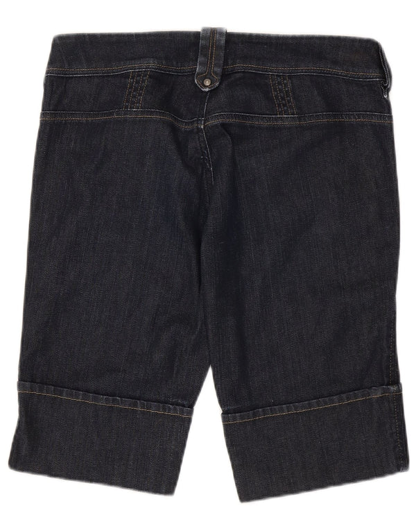 Bermuda feminina Diesel Shorts jeans W29 médio azul marinho algodão
