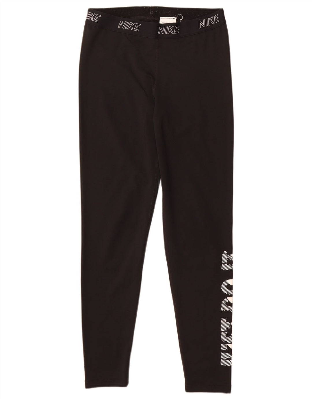 Leggings Nike Dri Fit Graphic UK 14 Grande Poliéster Preto