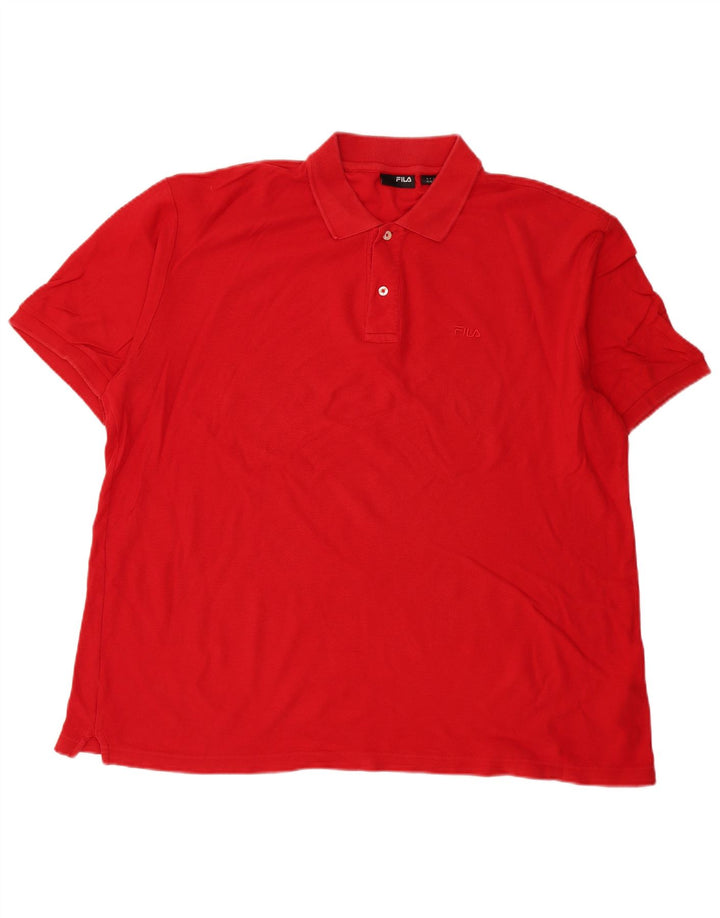 Camisa Polo Masculina Fila XL Vermelha