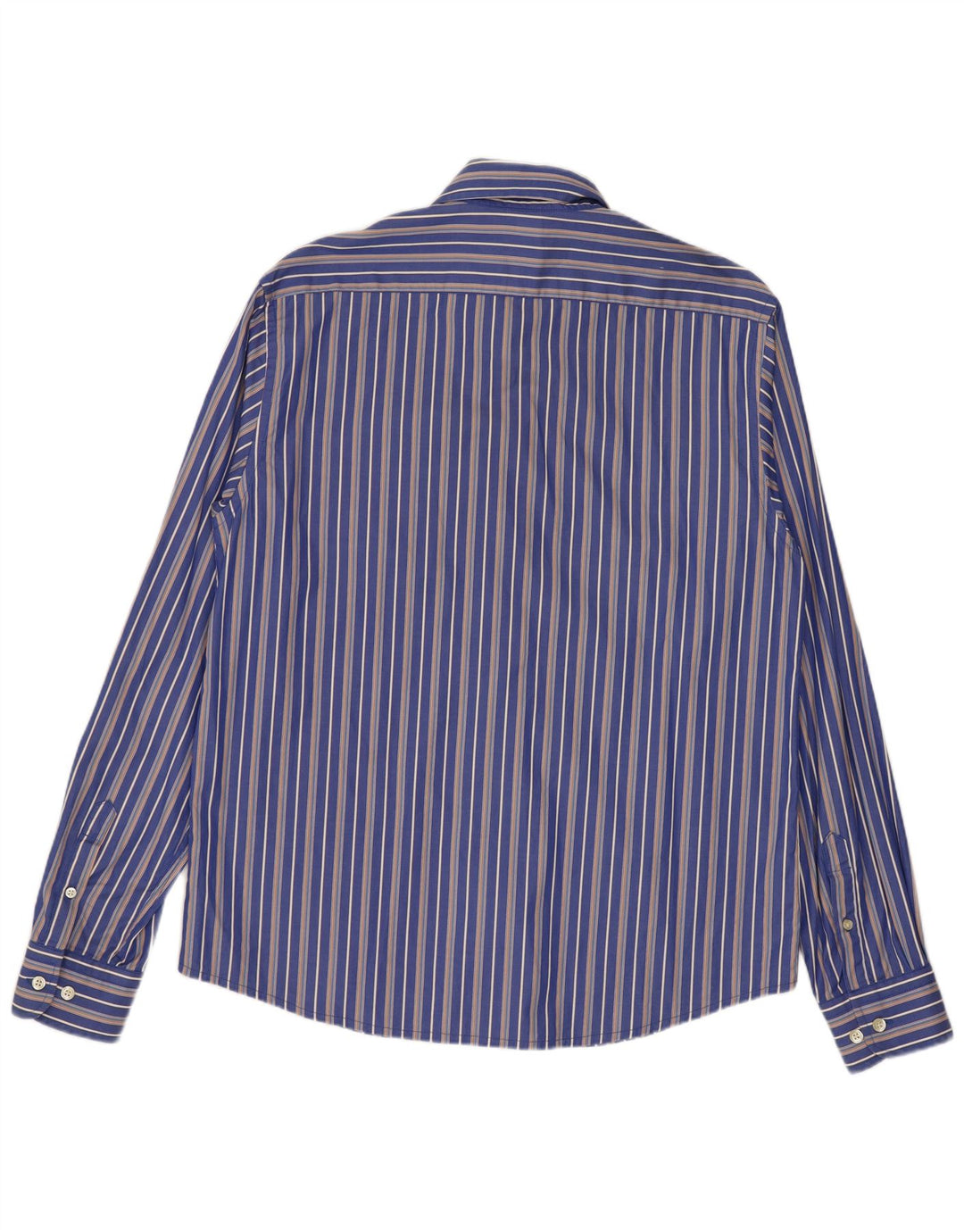 Camisa masculina Marina Yachting tamanho 41 grande listrada azul