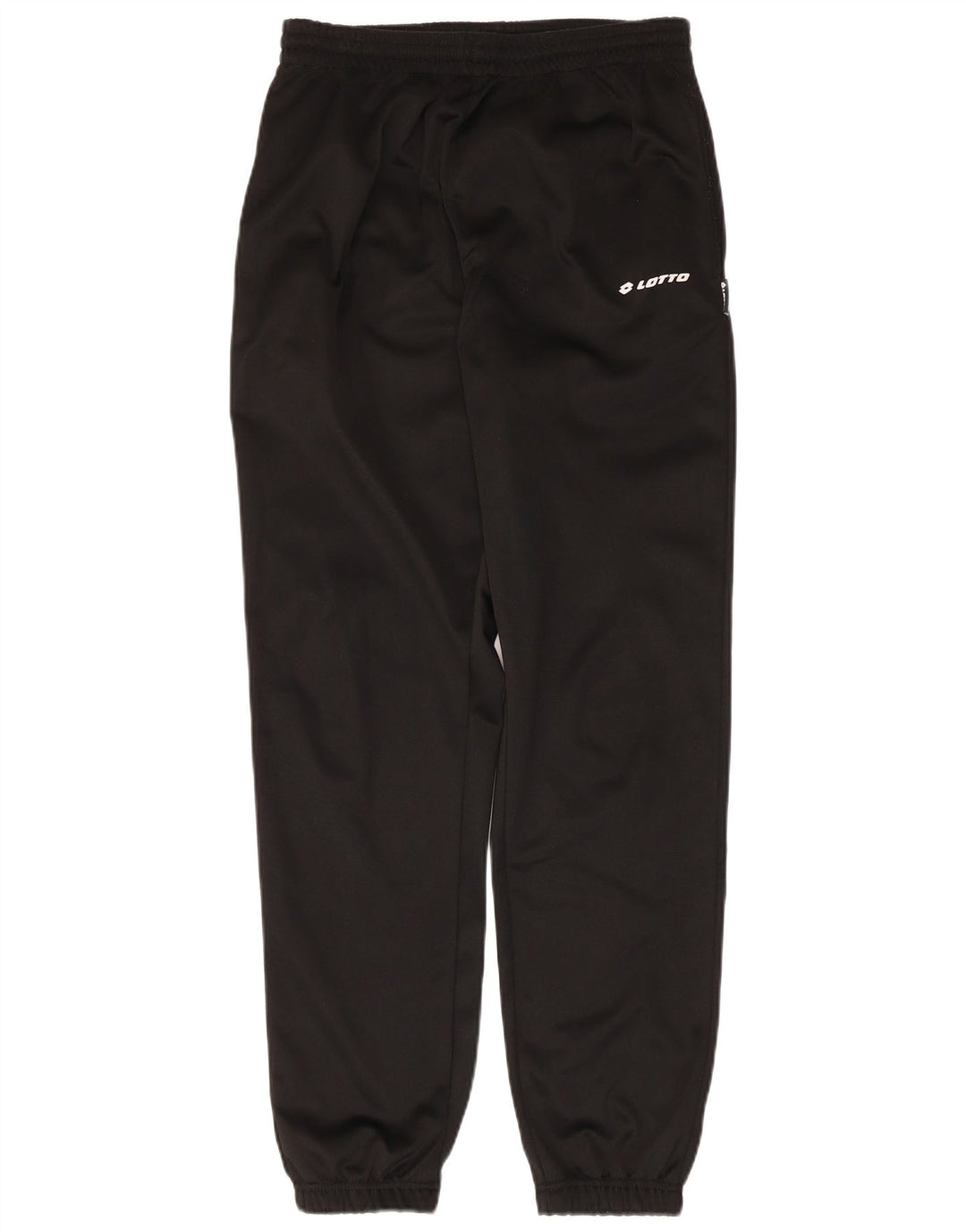 Lotto Mens Calças de treino Joggers poliéster preto médio