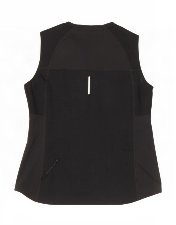 Nike Womens Dri Fit Vest Top UK 16 Grande Preto