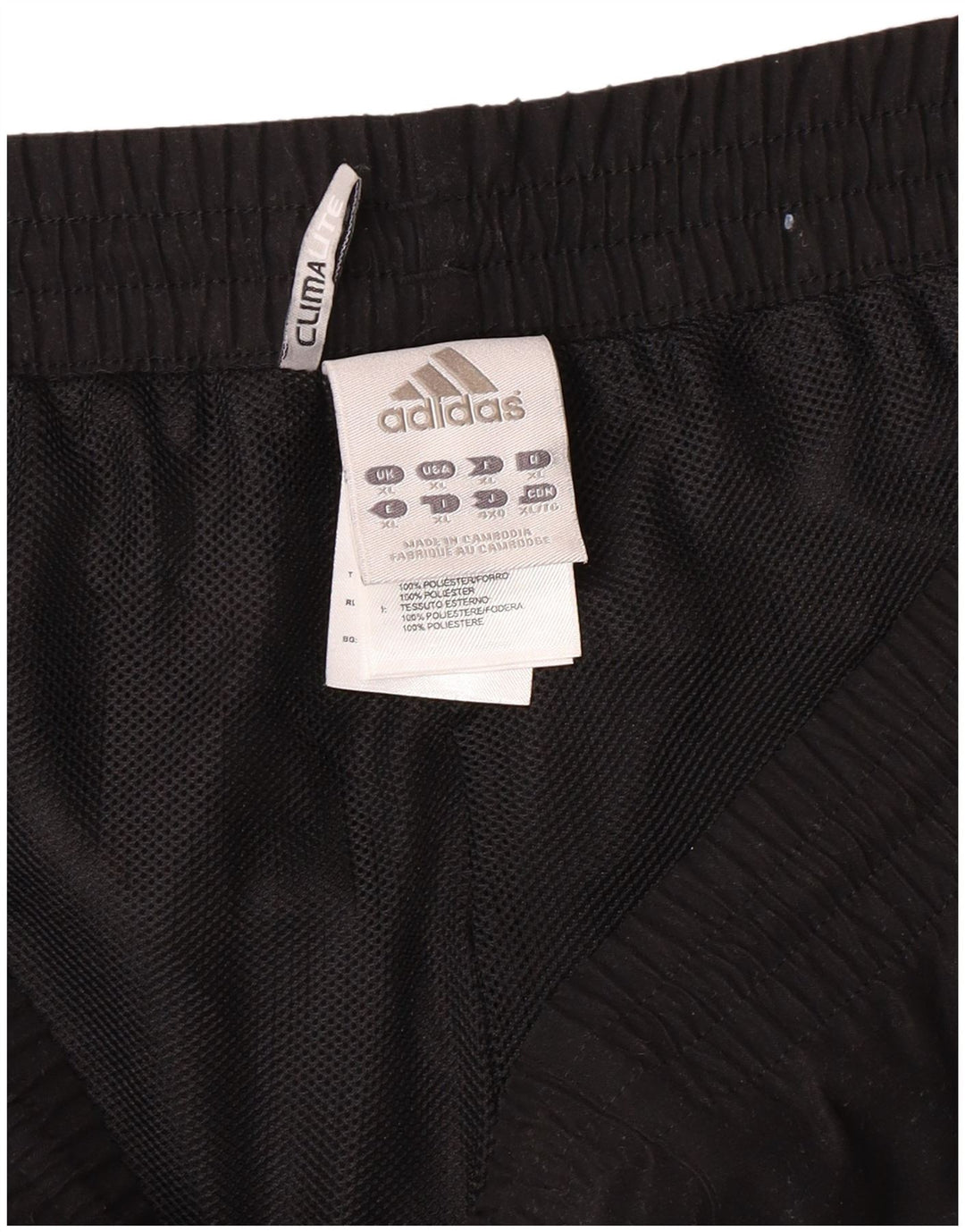 Adidas Mens Sport Shorts XL Preto Poliéster Esportes