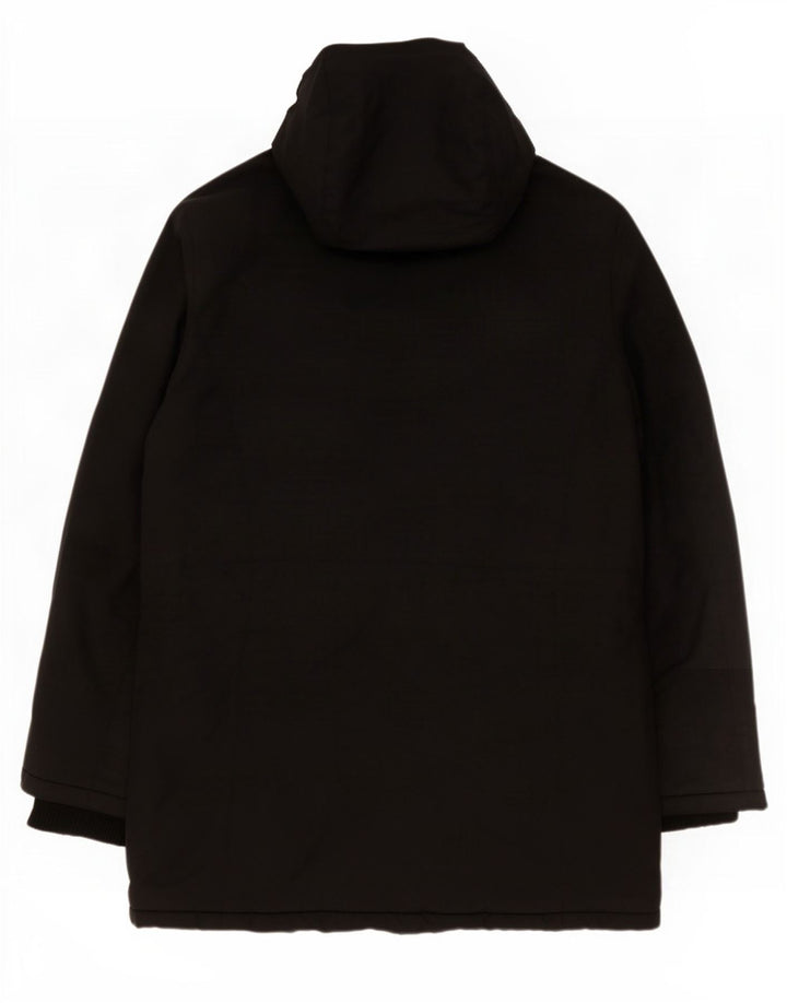 Jaqueta Parka Feminina Superdry UK 14 Grande Poliéster Preto