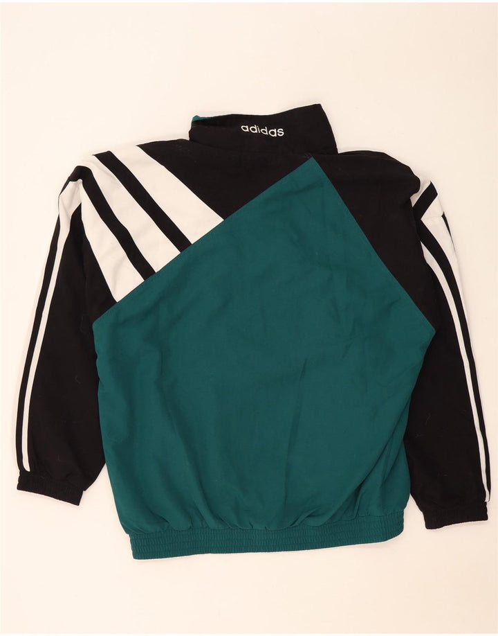 Jaqueta Adidas Masculina Graphic Tracksuit XL Verde Colorblock Poliéster
