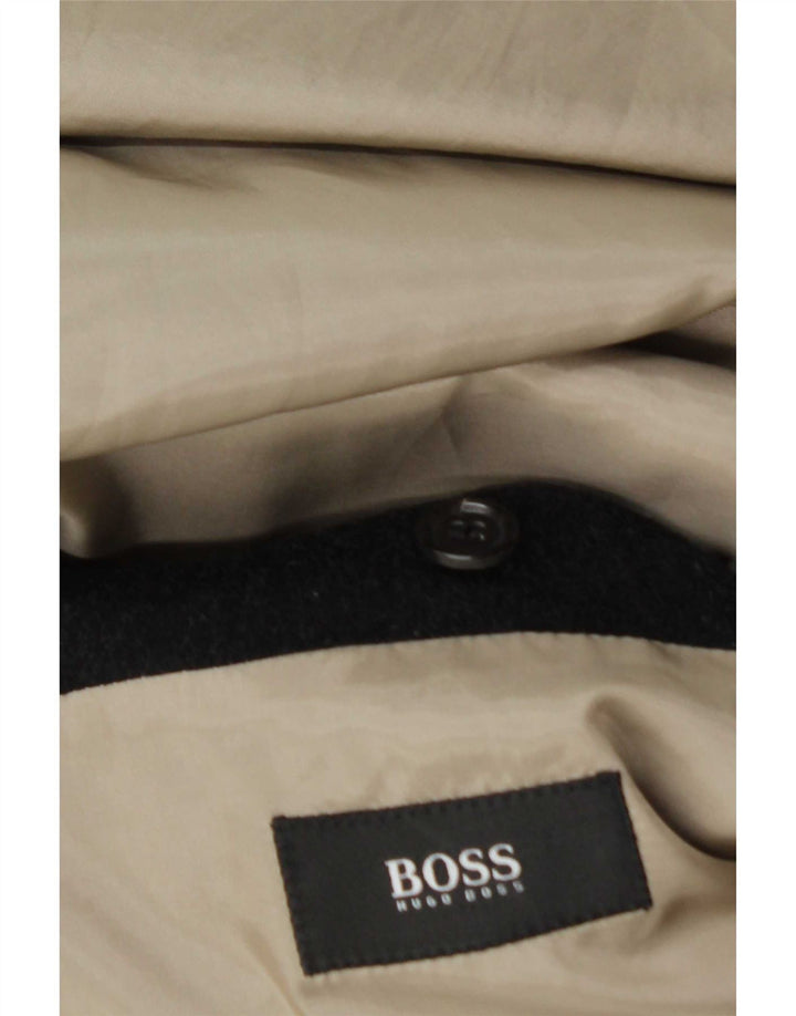 Sobretudo masculino Hugo Boss UK 36 pequeno preto