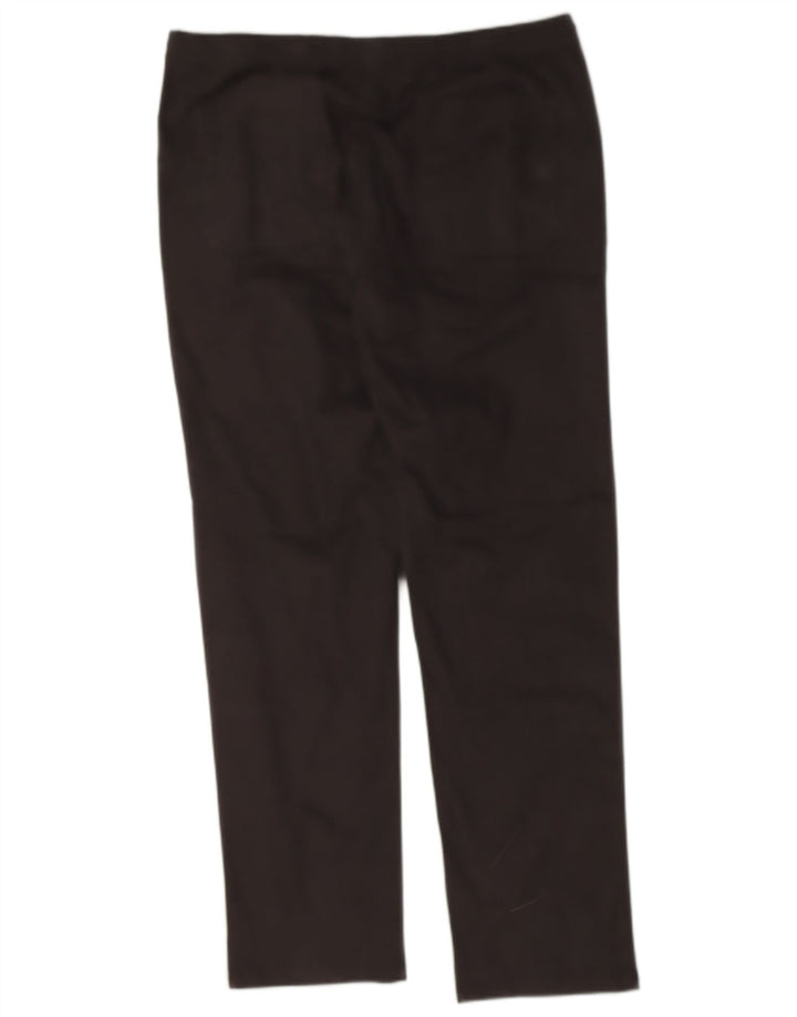 Calça chino reta masculina ZARA W38 L33 algodão preto