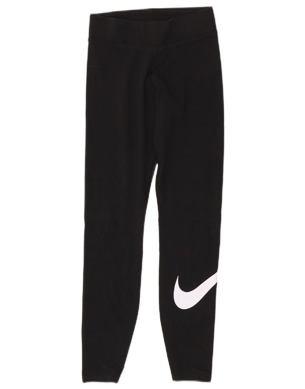 Leggings Nike Feminino UK 4 XS Algodão Preto