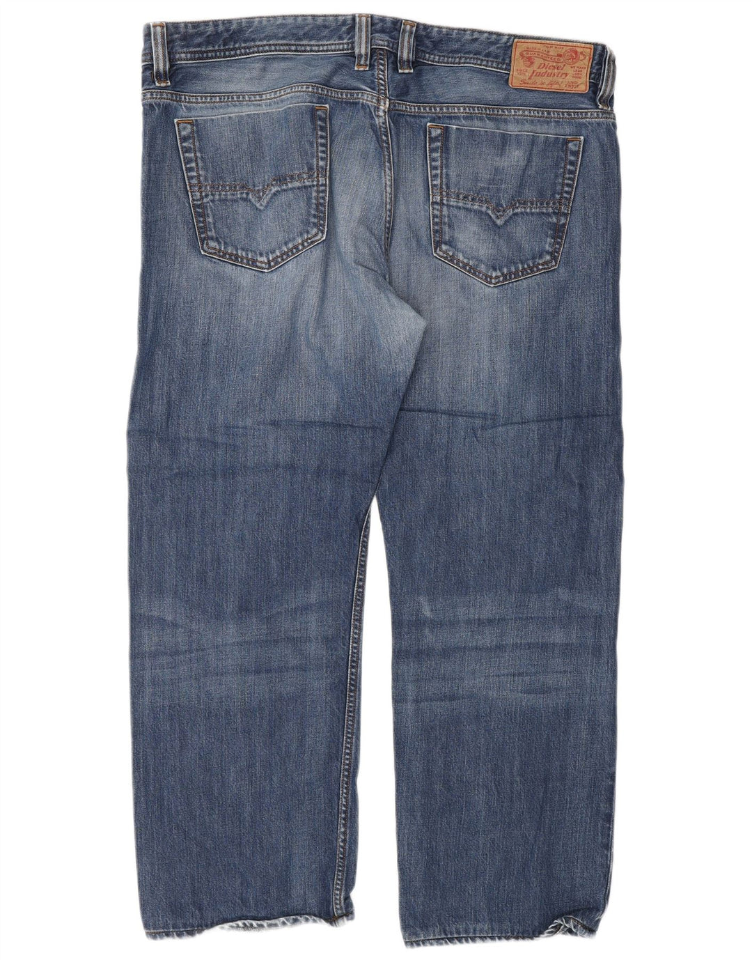 DIESEL Masculino Viker Regular Straight Jeans W38 L27 Azul