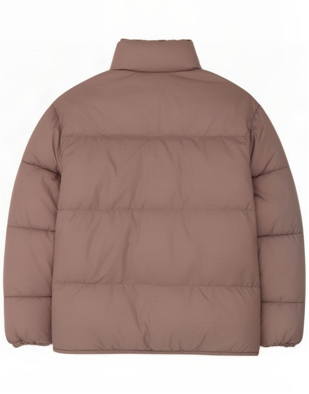 Jaqueta acolchoada feminina grande Zara UK 6 XS poliéster rosa