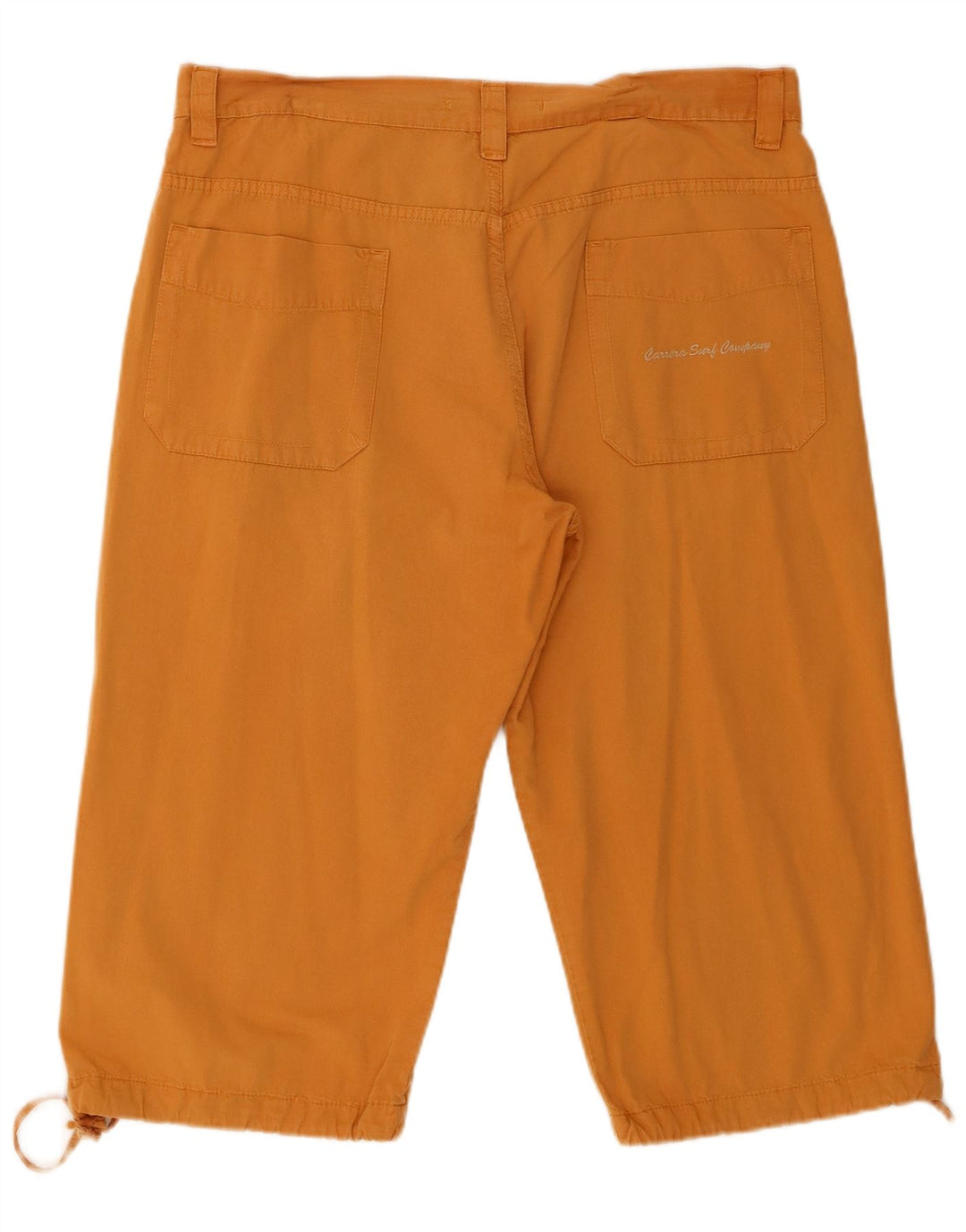 Bermuda masculina Carrera W38 XL algodão amarelo