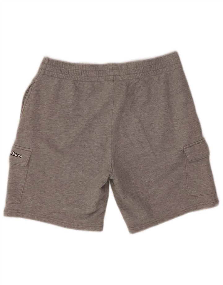 Shorts esportivos masculinos CHAMPION pequeno algodão cinza
